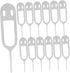 ARTIBETTER 50pcs Stainless Steel Sim Card Ejector Tool Sim Pin for Efficient