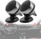 2pcs Loudspeaker Universal Car Tweeter 150W 4Ohm Audio Silk Film for High-Pitched Car Audio Modification