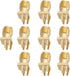 10Pcs SMA Female Jack Connector Brass PCB Clip Mount Base