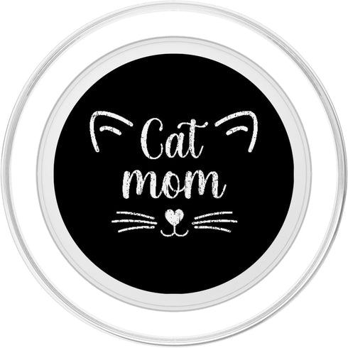 Cat Mom Funny Owner Graphic, PopSockets MagSafe PopGrip for iPhone