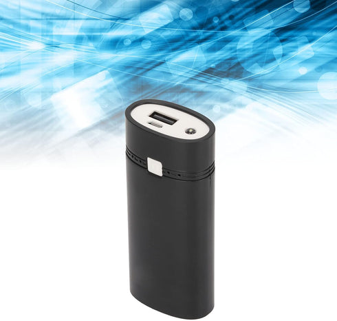 Generic 2x18650 Portable DIY Power Bank, Battery Charger Shell for Smartphone with LCD Display, Lightweight