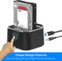 GODO 3.0 2.5/3.5 inch (5 Single Hard Drive Docking Station USB to SATA III for HDD SSD, External Hard Drive Dock