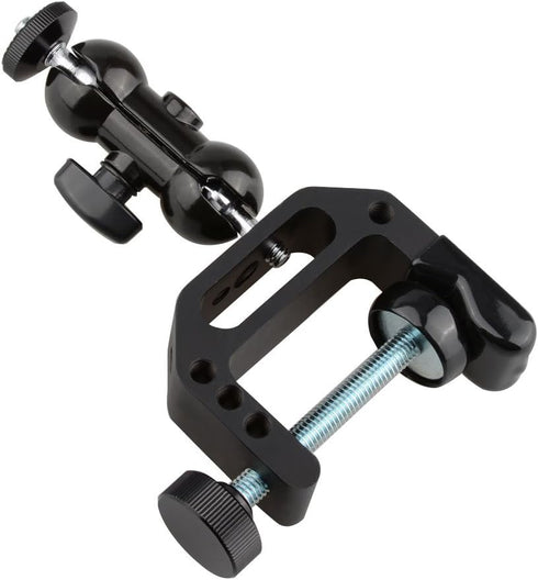 CAMVATE Camera Clamp Mount for DSLR, LED Video Light and Binoculars Holder Mount - 1122