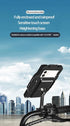 GUB Plus 16 Waterproof Phone Holder, Full Sealed Touch Screen Bike Mount Case for Cellphone GPS (Black)