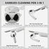 AirPods 3rd Generation Case Cover with Cleaner Kit, Glow in The Dark Funny Case for Airpod 3 Charging Case, Cute 3D