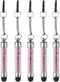 MECCANIXITY 5pcs Mini Crystal Diamond Stylus Pen for Touch Screens, Capacitive Pens for Universal All Touchscreen