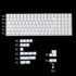 YMDK 120 Keys ABS ANSI ISO 1.5mm Blank Milk Fog OEM Profile Shine Through Keycap for MX Mechanical Keyboard RGB GK61 96 84 68 108 87 by YMDK