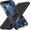 MATEPROX Clear Thin Slim Case for iPhone XR - Anti-Yellow, Anti-Slippery, Shockproof Bumper (Black)