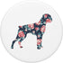 Boxer PopSockets Dog Love Floral Roses Pattern Graphic Swappable Grip for Phones & Tablets