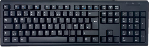 Hebrew & English Bilingual Keyboard (Black) (USB) for Windows