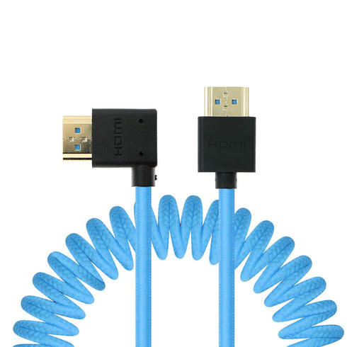 Uonecn Left Angle HDMI 2.1 Cable for Atomos Ninja V, Portkeys BM5,