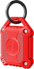 Waterproof Airtag Keychain Holder Case, Screw Full Cover Compatible with Apple Air Tag Tracker, TPU Case for Keys, Bags
