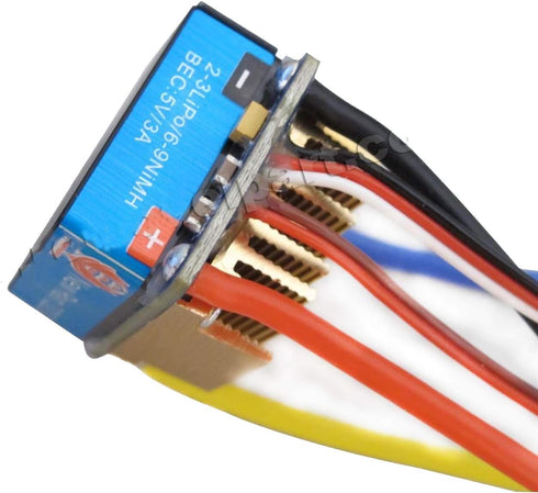powerday 480A 1/10 1/8 Three Mode Brushed Speed Controller ESC Regler for Touring car,Buggy,Short Course