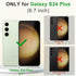 Magnetic Case for Samsung Galaxy S24+ Plus 5G, Color Match Cover, Compatible with MagSafe, Anti-Slip TPU Edge