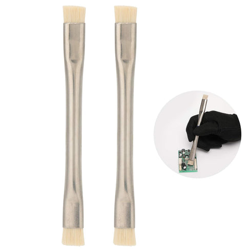 Anti Static Brush 2pcs, Electronic Cleaning Brush for Mainboard, ESD Safety Dust Removal for Keyboard & Mobile Parts
