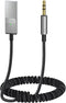 Mcdodo Aux Bluetooth Adapter 5.3, Built-in Microphone, CD Quality 10M Transmission Bluetooth Receiver for Car Kit