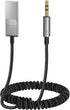 Mcdodo Aux Bluetooth Adapter 5.3, Built-in Microphone, CD Quality 10M Transmission Bluetooth Receiver for Car Kit