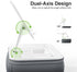elitehood 4-15.6'' Adjustable iPad Pillow Stand for Lap, Soft Cushion Lap Beanbag Tablet Pillow Stand, Tablet Holder