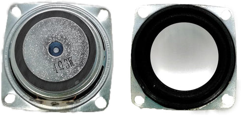 ISolderStore Pack of 2pcs 2" 4Ohm 3W Full Range Audio Speaker Stereo Woofer Loudspeaker for Arduino