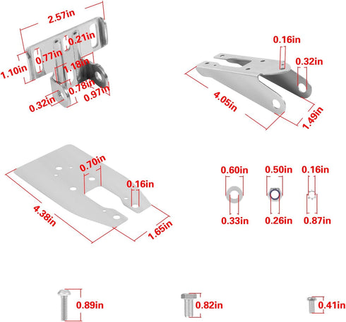 Heavy Duty Transom Mount with Spray Shield, Compatible with Garmin Echo, EchoMap, GPSMAP, GT 4pin, 8pin, 12pin