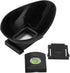 Camera Eyepiece Eyecup with Cold Shoe Cover, Plastic and Rubber, Lightweight 10g
