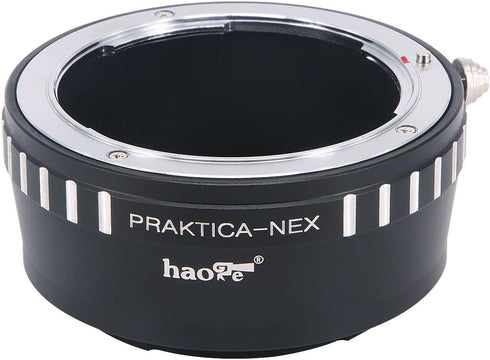 Haoge Manual Lens Mount Adapter for Praktica B PB Lens to Sony E Mount NEX Camera a3000 a3500 a5000 a5100 a6000 a6400