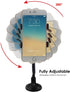 ivoler Car Phone Mount Windshield, Long Arm Clamp Universal Holder with Strong Suction Cup for iPhone, Galaxy