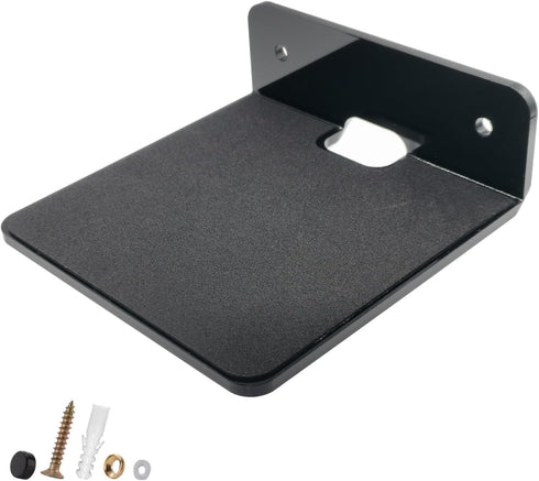 SHTCSZBA Small Floating Shelf Bluetooth Speaker Mount, Anti Slip Speaker Stand for Cameras,
