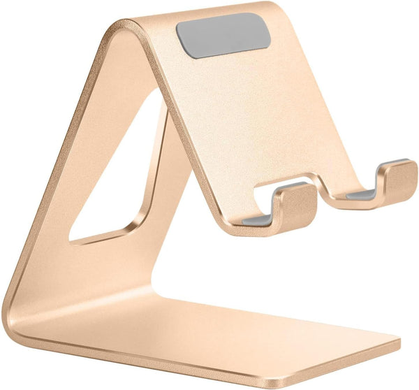 Aoviho Desk Cell Phone Stand Phone Holder, Aluminum Phone Cradle Dock for iPhone17