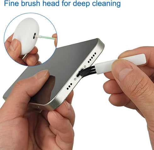 USB C Dust Plug for Phones, Anti Dust Cover Cap with Cleaning Brush Kit, 56 Pcs Total