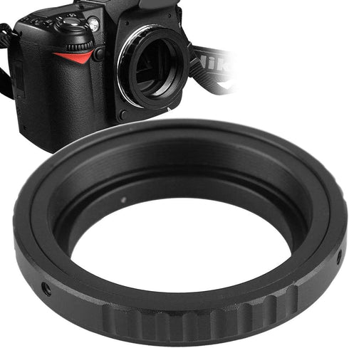 Pomya Telescope Connector Ring for Camera, Aluminum Alloy M48*0.75 Mount Adapter Ring for Nikon/Camera (M48-AI)