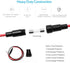 MICTUNING 2.1A Dual USB Charger Power Socket with Digital Voltmeter Blue LED Light for Smartphone iPhone iPad PDA