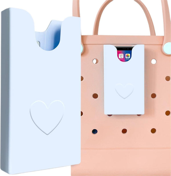 CULASIGN Phone Holder Compatible for Bogg Bag, Phone Case Insert Accessories for Bog Bags, Plastic Shell Case Fits All