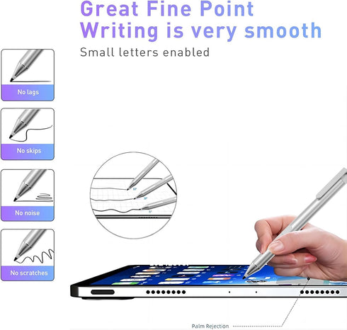 Stylus Pen for Dell 7420/5591/5490 2-in-1, Compatible with Dell Latitude 9520/9510/7420/7410, XPS 9310/7390