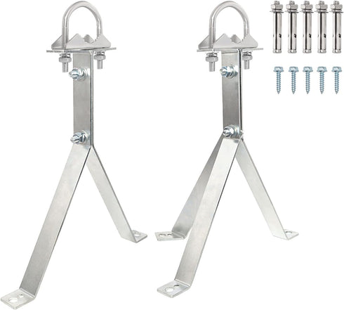 XRDS-RF Antenna Wall Mount 12 Inch Heavy-Duty Stand Off Bracket, Windproof Antenna Mounting (2-Leg + 3-Leg)