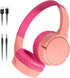 Belkin SoundForm Mini - Wireless Bluetooth Kids Headphones, 30H Battery, 85dB Safe