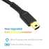 3ft Mini USB Cable, Standard USB 2.0 to Mini B Male Charger Cord Durable USB Mini to USB Charging Cable Compatible with PS3 Controller, MP3 Player, Camera, Dash Cam, Garmin GPS, Hero 3+(Black)