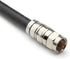 trueCABLE Universal Easy Fit RG6 & RG6Q Compression F-Connector for Dual Shield Coaxial Cable, 10 Pieces