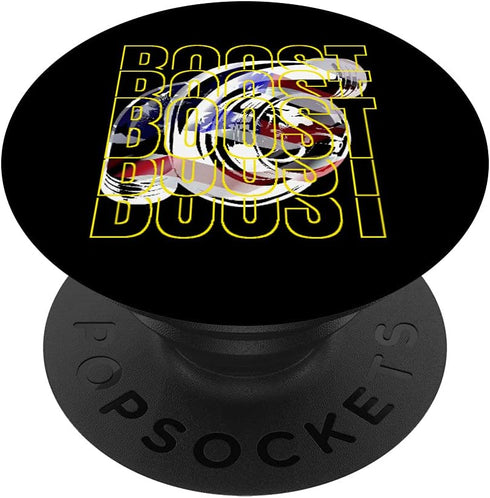 Turbo Boost Diesel Truck Muscle Car Euro Tuner Mechanic PopSockets Swappable PopGrip