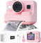 Dylanto Kids Camera Instant Print,1080P Kids Instant Cameras that Print Photos,Christmas Birthday Gifts