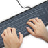 (2 Pack) Universal Clear Anti-Dust Keyboard Skin Protector Cover for 104/107 Keys Standard Desktop Keyboard