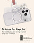 Foenor MagSafe,360Rotation 17/16/15/14/13/12 Phone Ring Holder for Magnetic Phone Grip Ultra-Thin & Lightweight