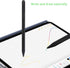 iPhone Stylus Pen, Active Capacitive Digital Pencil for Sketching and Note-Taking, Type-C Rechargeable, Black