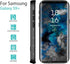 Galaxy S9+ Plus Waterproof Case with Built-in Screen Protector, Full Body Shockproof Rugged Case, Black