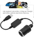 12V Car Cigarette Lighter Socket, Splitter Power Adapter USB Port for Cellphone, GPS, Dash Cam