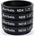 Telescope Neutral Density Filter Kits ND4 ND8 ND16 ND32, Reduces Moon Glare, 1.25" Eyepieces Accessory