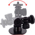CH114 1/4"-20 Thread Car Camera Mount Holder with 3M Double-Sided Adhesive Base - Universal Car Dash Cam Tripod Permanent Windshield/Dashboard Holder Fits Sony/Ricoh/HP/GoPro/Oculus
