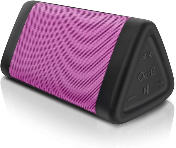 OontZ Angle 3 Bluetooth Speaker - Portable Wireless 5.0 Speaker, IPX5 Water Resistant, Pink