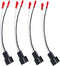 4 Pack 72-5600 Speaker Harness, Car Front Rear Door Speakers Adapter Connector for Ford F150 F250 Escape Mustang