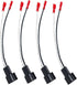 4 Pack 72-5600 Speaker Harness, Car Front Rear Door Speakers Adapter Connector for Ford F150 F250 Escape Mustang